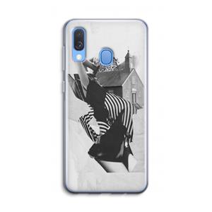 CaseCompany House: Samsung Galaxy A40 Transparant Hoesje