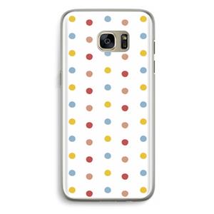 CaseCompany Bollen: Samsung Galaxy S7 Edge Transparant Hoesje