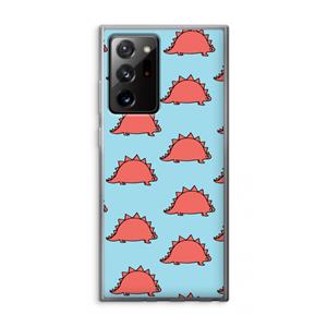 CaseCompany Dinosawrr: Samsung Galaxy Note 20 Ultra / Note 20 Ultra 5G Transparant Hoesje