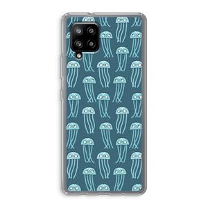 CaseCompany Kwallie: Samsung Galaxy A42 5G Transparant Hoesje