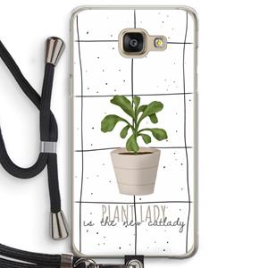 CaseCompany Kamerplant op vensterruit: Samsung Galaxy A5 (2016) Transparant Hoesje met koord