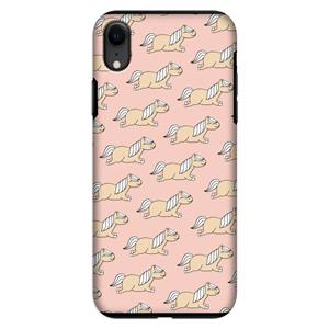 CaseCompany Ponys: iPhone XR Tough Case