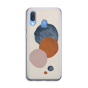 CaseCompany Geo #4: Samsung Galaxy A40 Transparant Hoesje