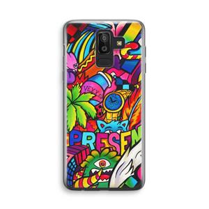 CaseCompany Represent: Samsung Galaxy J8 (2018) Transparant Hoesje