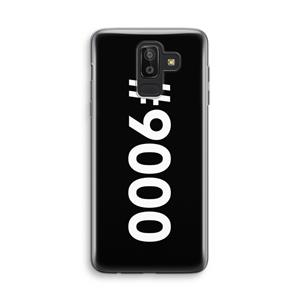 CaseCompany 9000: Samsung Galaxy J8 (2018) Transparant Hoesje