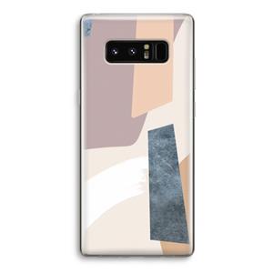 CaseCompany Luca: Samsung Galaxy Note 8 Transparant Hoesje