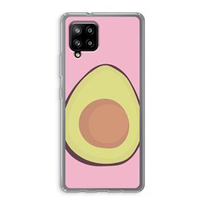 CaseCompany Avocado: Samsung Galaxy A42 5G Transparant Hoesje