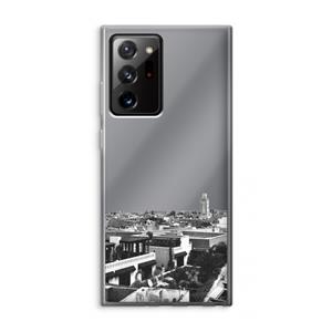 CaseCompany Marrakech Skyline : Samsung Galaxy Note 20 Ultra / Note 20 Ultra 5G Transparant Hoesje