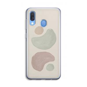 CaseCompany Geo #10: Samsung Galaxy A40 Transparant Hoesje