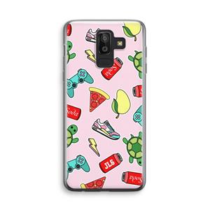 CaseCompany Things Jamie Loves: Samsung Galaxy J8 (2018) Transparant Hoesje
