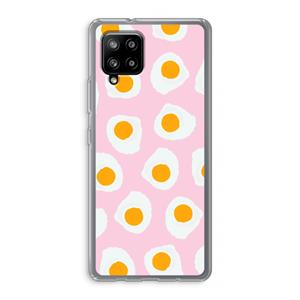 CaseCompany Dancing eggs: Samsung Galaxy A42 5G Transparant Hoesje
