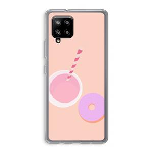 CaseCompany Donut: Samsung Galaxy A42 5G Transparant Hoesje
