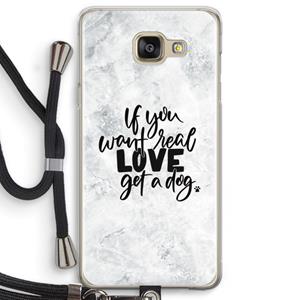CaseCompany Partner in crime: Samsung Galaxy A5 (2016) Transparant Hoesje met koord