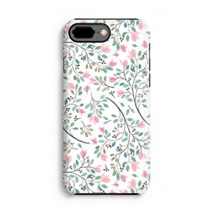 CaseCompany Sierlijke bloemen: iPhone 8 Plus Tough Case