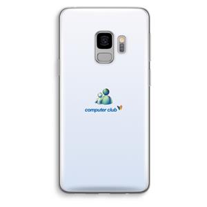 CaseCompany MSN: Samsung Galaxy S9 Transparant Hoesje