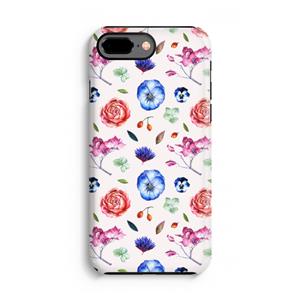 CaseCompany Bloemetjes: iPhone 8 Plus Tough Case