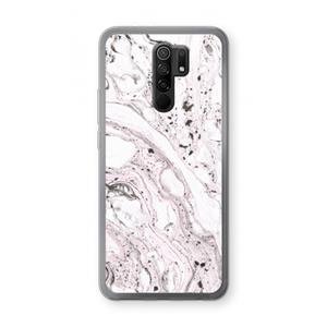 CaseCompany Mengelmoes: Xiaomi Redmi 9 Transparant Hoesje
