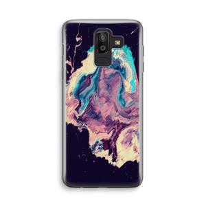 CaseCompany Cosmic Silence: Samsung Galaxy J8 (2018) Transparant Hoesje
