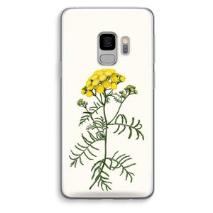 CaseCompany Tansy: Samsung Galaxy S9 Transparant Hoesje