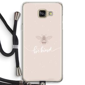CaseCompany Be(e) kind: Samsung Galaxy A5 (2016) Transparant Hoesje met koord