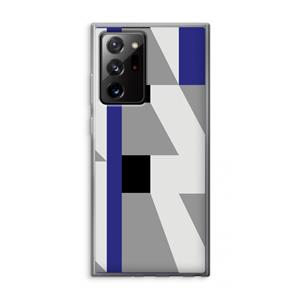 CaseCompany Gestalte 2: Samsung Galaxy Note 20 Ultra / Note 20 Ultra 5G Transparant Hoesje