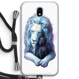 CaseCompany Child Of Light: Samsung Galaxy J5 (2017) Transparant Hoesje met koord