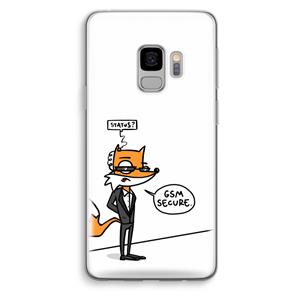 CaseCompany GSM secure: Samsung Galaxy S9 Transparant Hoesje