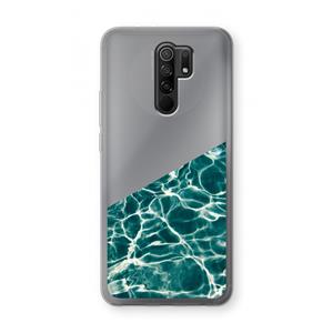 CaseCompany Weerkaatsing water: Xiaomi Redmi 9 Transparant Hoesje