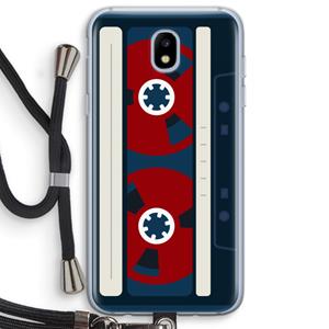 CaseCompany Here's your tape: Samsung Galaxy J5 (2017) Transparant Hoesje met koord