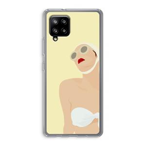 CaseCompany Summer: Samsung Galaxy A42 5G Transparant Hoesje