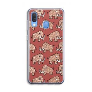 CaseCompany Mammoet: Samsung Galaxy A40 Transparant Hoesje