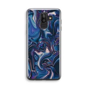 CaseCompany Mirrored Mirage: Samsung Galaxy J8 (2018) Transparant Hoesje