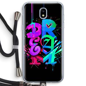 CaseCompany Dream: Samsung Galaxy J5 (2017) Transparant Hoesje met koord