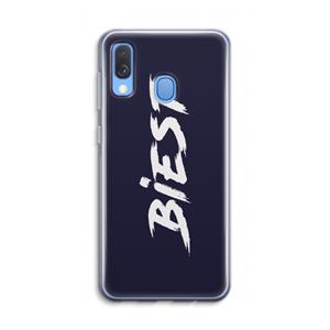 CaseCompany Biest: Samsung Galaxy A40 Transparant Hoesje