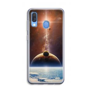 CaseCompany Omicron 2019: Samsung Galaxy A40 Transparant Hoesje