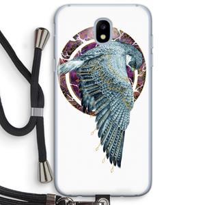 CaseCompany Golden Falcon: Samsung Galaxy J5 (2017) Transparant Hoesje met koord