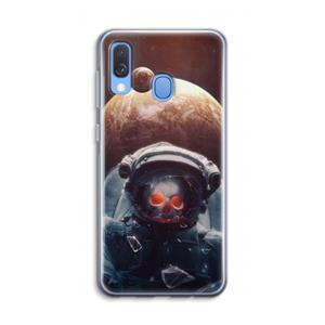 CaseCompany Voyager: Samsung Galaxy A40 Transparant Hoesje