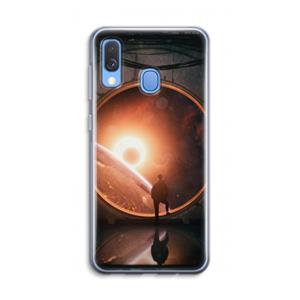 CaseCompany Ephemeral: Samsung Galaxy A40 Transparant Hoesje