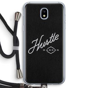 CaseCompany Hustle: Samsung Galaxy J5 (2017) Transparant Hoesje met koord