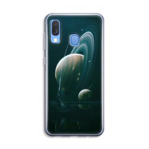 CaseCompany Mercurius: Samsung Galaxy A40 Transparant Hoesje