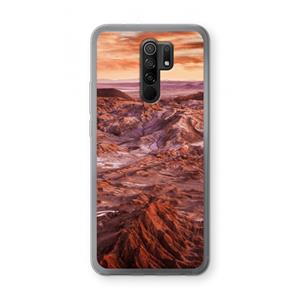 CaseCompany Mars: Xiaomi Redmi 9 Transparant Hoesje