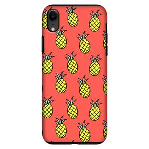 CaseCompany Ananas: iPhone XR Tough Case