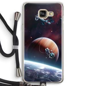 CaseCompany Examiner: Samsung Galaxy A5 (2016) Transparant Hoesje met koord