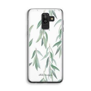 CaseCompany Branch up your life: Samsung Galaxy J8 (2018) Transparant Hoesje