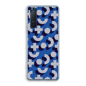 CaseCompany 8-bit N°5: Sony Xperia 5 II Transparant Hoesje