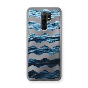 CaseCompany Oceaan: Xiaomi Redmi 9 Transparant Hoesje