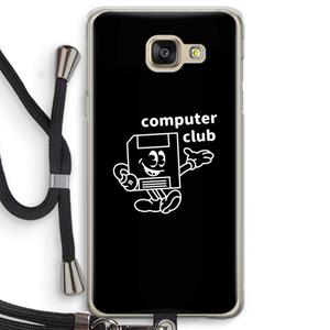 CaseCompany Floppyhead: Samsung Galaxy A5 (2016) Transparant Hoesje met koord