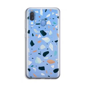 CaseCompany Terrazzo N°13: Samsung Galaxy A40 Transparant Hoesje