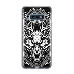 CaseCompany Oh Deer: Samsung Galaxy S10e Transparant Hoesje