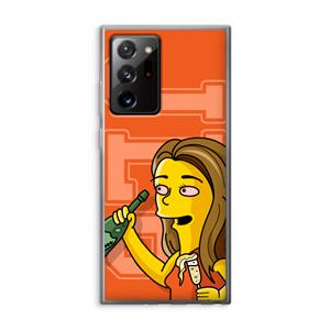 CaseCompany Jamie Lee Simpson: Samsung Galaxy Note 20 Ultra / Note 20 Ultra 5G Transparant Hoesje